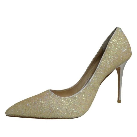 Imagine by Vince Camuto 'Olson' Crystal Embellished Pump, Yellow/ Gold, US 8.5M - Picture 4 of 8